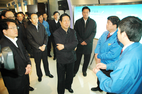Mr. Zhang Ping visited Dongyue Group